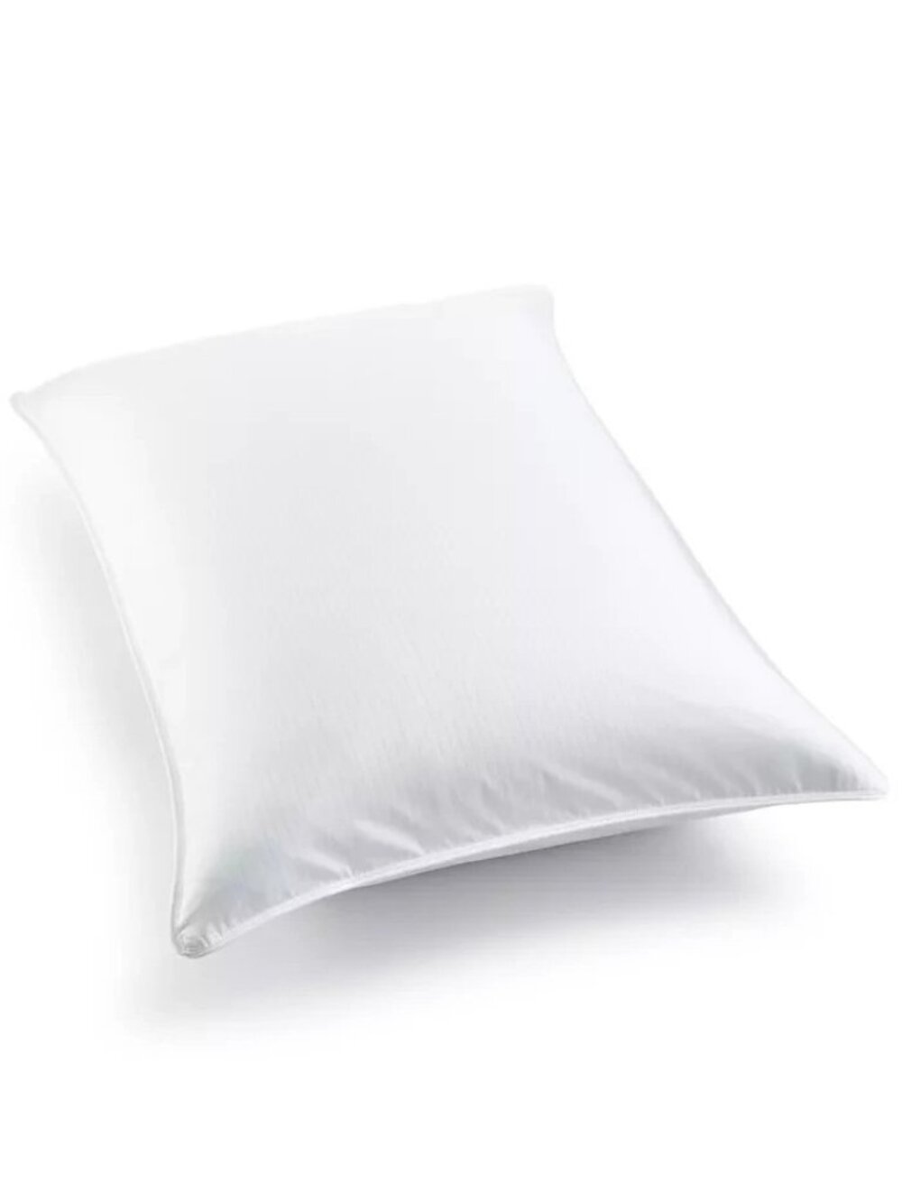 Charter Club White Down Medium Density Pillow King MSRP $250